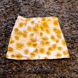 Sunflowers skirt